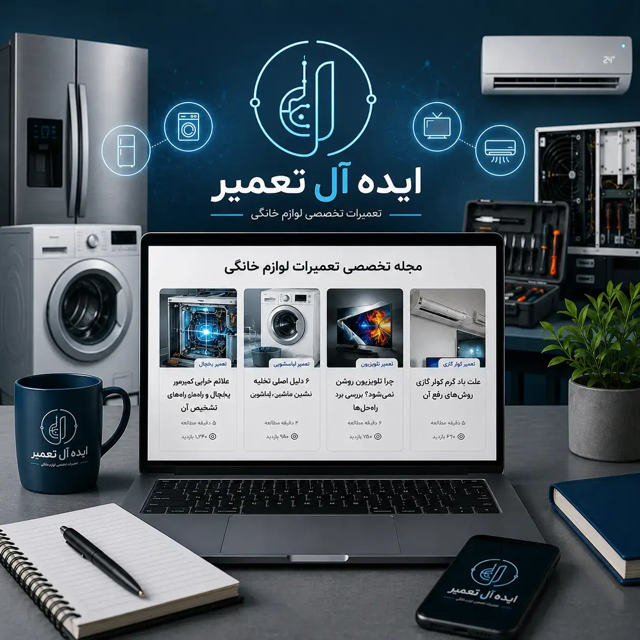 مجله تعمیرکار - مقالات تخصصی تعمیرات لوازم خانگی